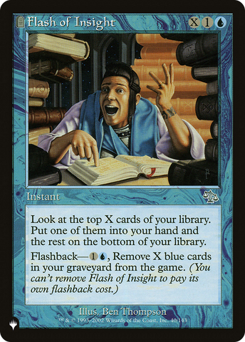 Flash of Insight [The List] - The Mythic Store | 24h Order Processing