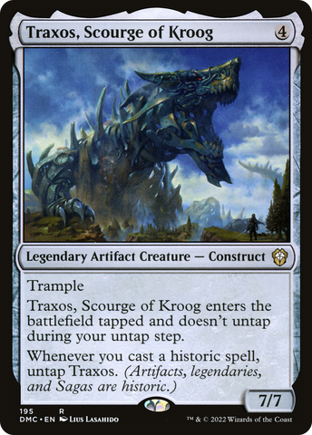 Traxos, Scourge of Kroog [Dominaria United Commander] - The Mythic Store | 24h Order Processing