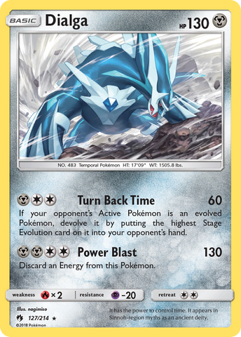 Dialga (127/214) [Sun & Moon: Lost Thunder] - The Mythic Store | 24h Order Processing