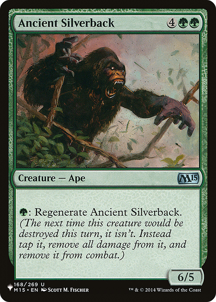 Ancient Silverback [The List Reprints] - The Mythic Store | 24h Order Processing