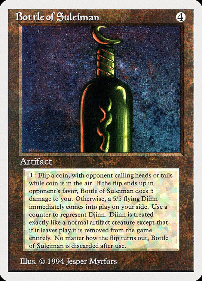 Bottle of Suleiman [Summer Magic / Edgar] - The Mythic Store | 24h Order Processing
