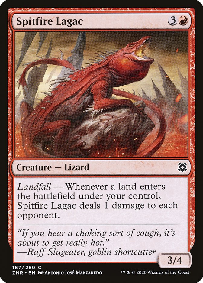 Spitfire Lagac [Zendikar Rising] - The Mythic Store | 24h Order Processing