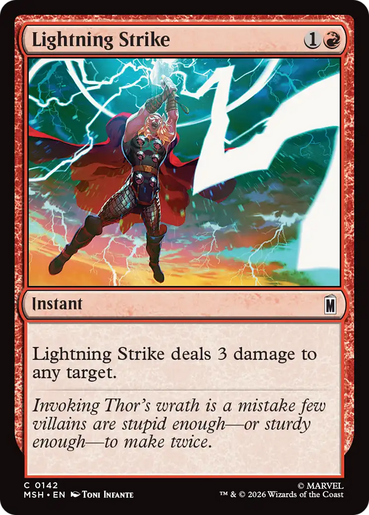 Lightning Strike [Marvel Super Heroes] - The Mythic Store | 24h Order Processing