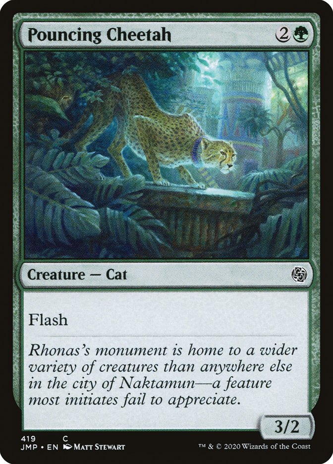 Pouncing Cheetah [Jumpstart] - The Mythic Store | 24h Order Processing
