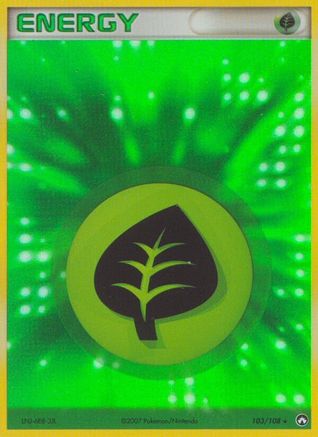Grass Energy (103/108) [EX: Power Keepers] - The Mythic Store | 24h Order Processing