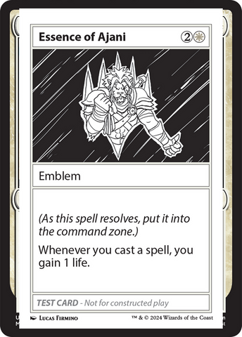 Essence of Ajani [Mystery Booster 2 Playtest Cards] - The Mythic Store | 24h Order Processing