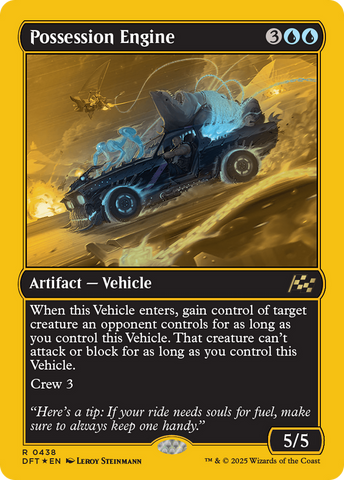 Possession Engine (First-Place Foil) [Aetherdrift] - The Mythic Store | 24h Order Processing