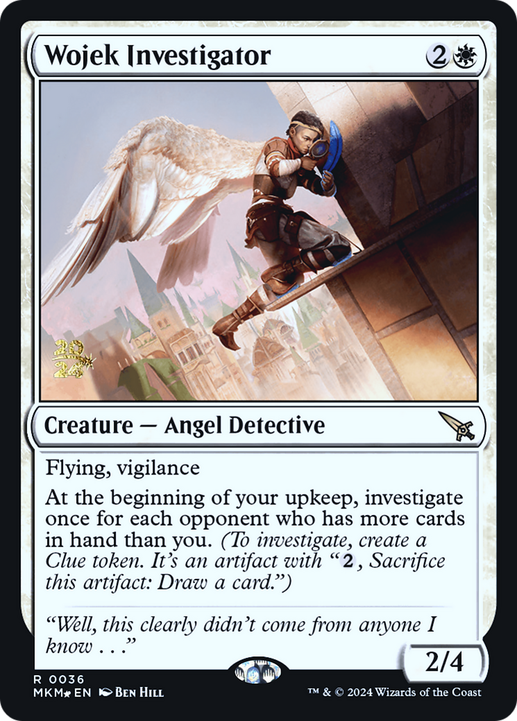 Wojek Investigator [Murders at Karlov Manor Prerelease Promos] - The Mythic Store | 24h Order Processing