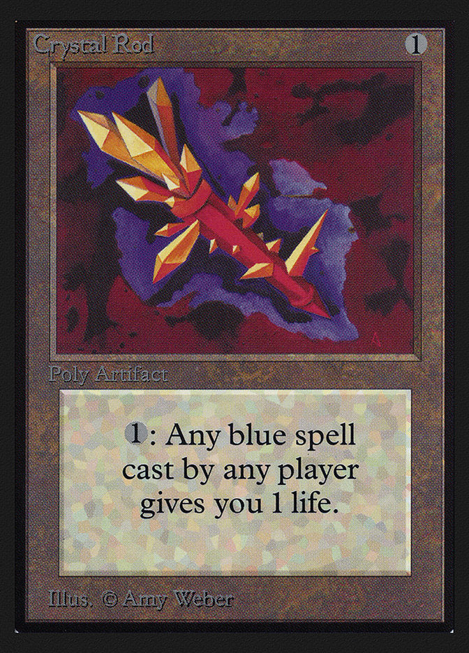 Crystal Rod [International Collectors' Edition] - The Mythic Store | 24h Order Processing