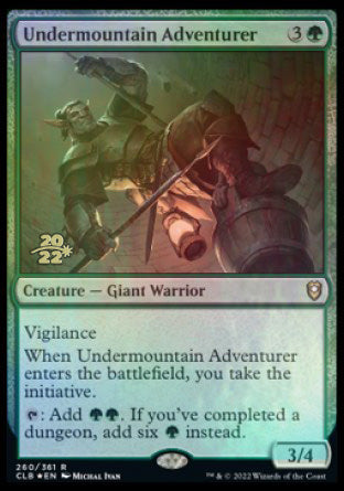 Undermountain Adventurer [Commander Legends: Battle for Baldur's Gate Prerelease Promos] - The Mythic Store | 24h Order Processing