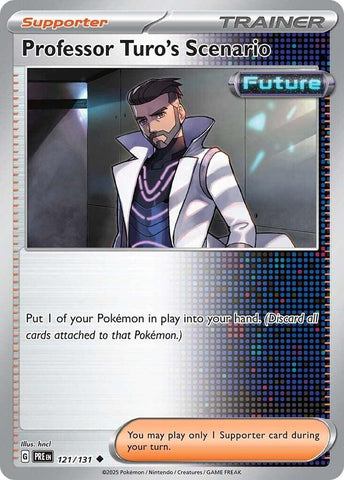 Professor Turo's Scenario (121/131) [Scarlet & Violet: Prismatic Evolutions] - The Mythic Store | 24h Order Processing