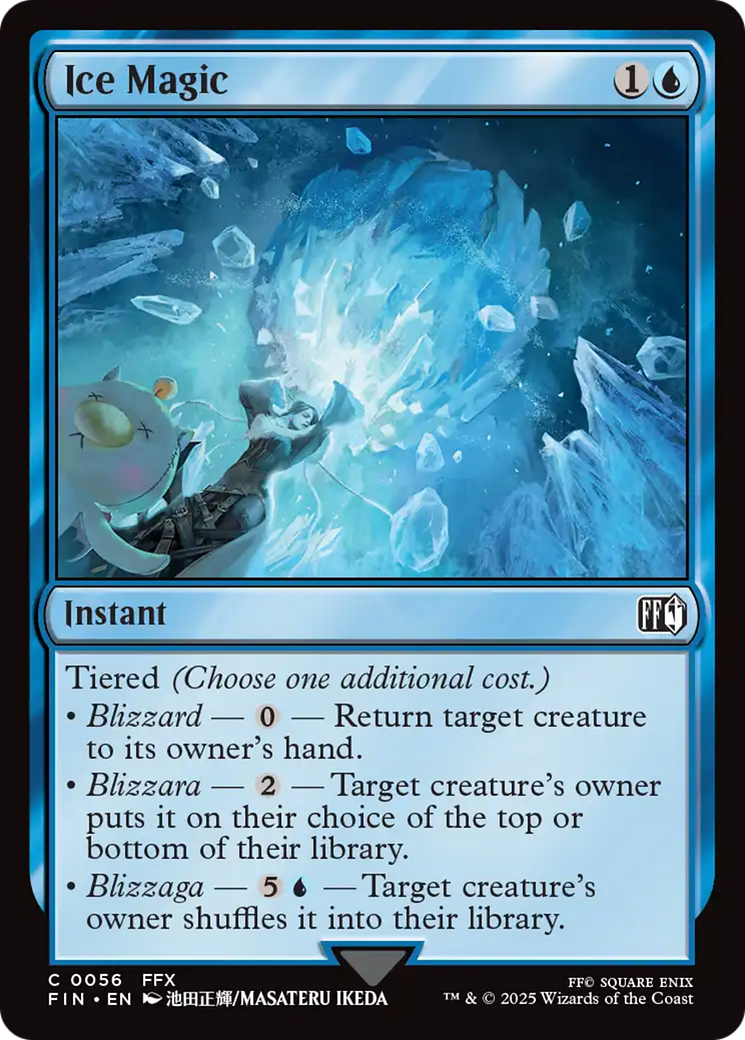 Ice Magic [FINAL FANTASY] - The Mythic Store | 24h Order Processing