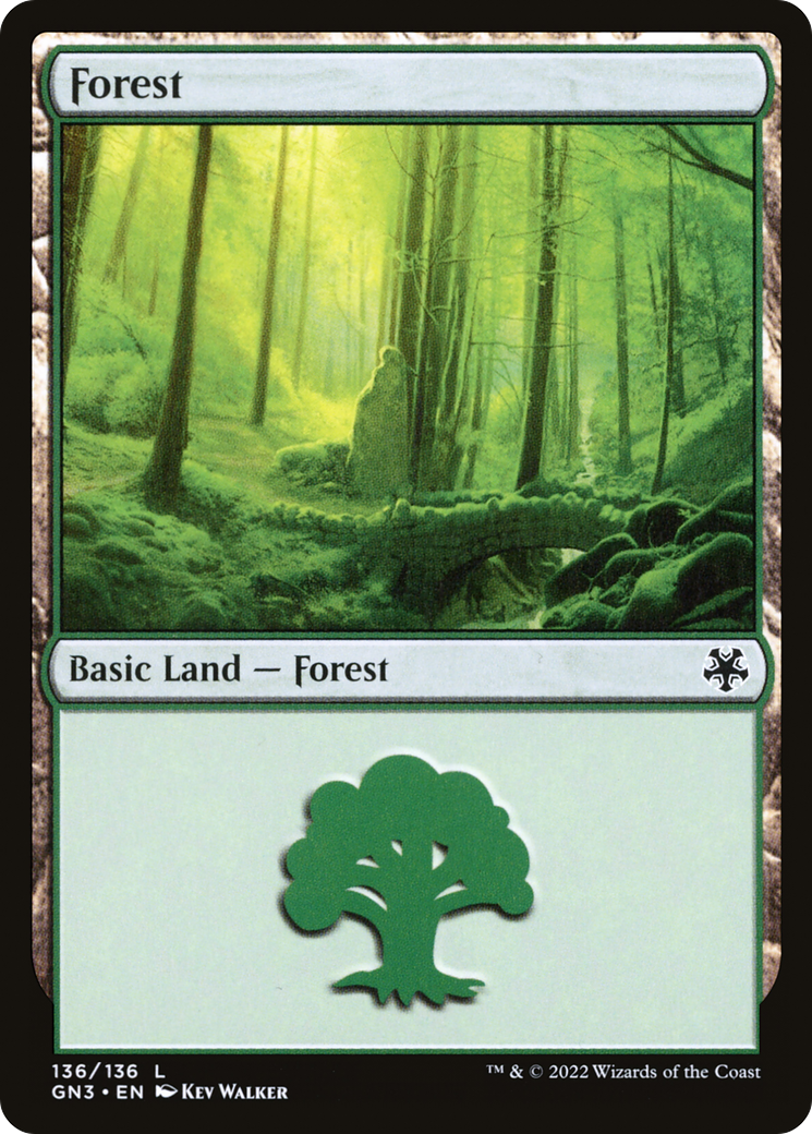 Forest (136) [Game Night: Free-for-All] - The Mythic Store | 24h Order Processing