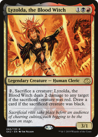 Lyzolda, the Blood Witch [Ravnica Allegiance Guild Kit] - The Mythic Store | 24h Order Processing