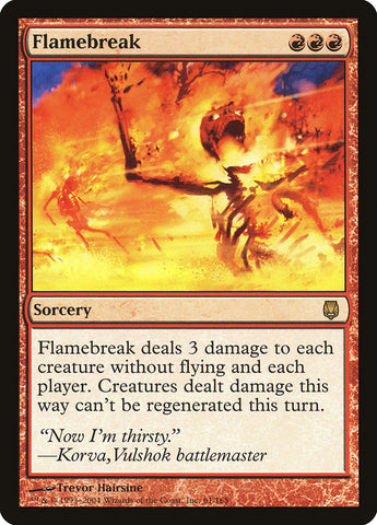 Flamebreak [Darksteel] - The Mythic Store | 24h Order Processing
