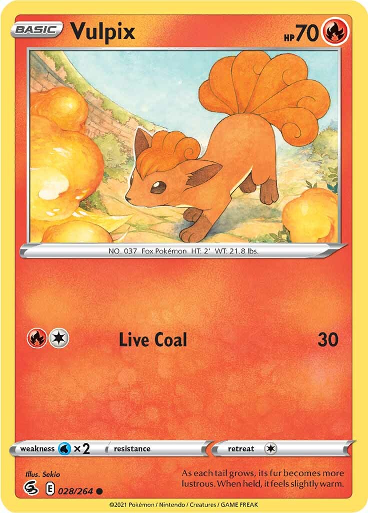 Vulpix (028/264) [Sword & Shield: Fusion Strike] - The Mythic Store | 24h Order Processing