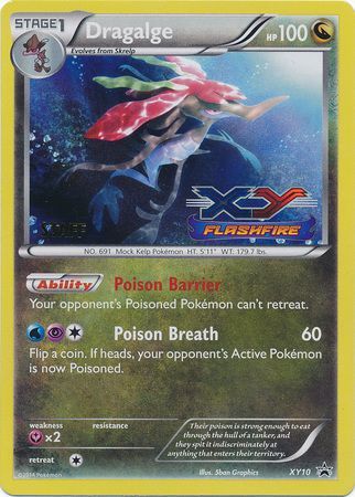 Dragalge (XY10) (Staff) [XY: Black Star Promos] - The Mythic Store | 24h Order Processing
