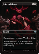 Infernal Grasp (Borderless) [Innistrad Remastered] - The Mythic Store | 24h Order Processing