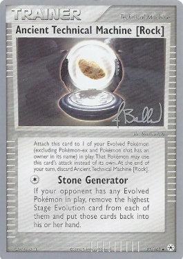 Ancient Technical Machine [Rock] (85/101) (Eeveelutions - Jimmy Ballard) [World Championships 2006] - The Mythic Store | 24h Order Processing