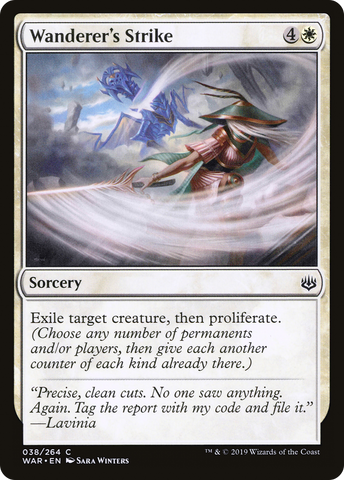 Wanderer's Strike [War of the Spark] - The Mythic Store | 24h Order Processing