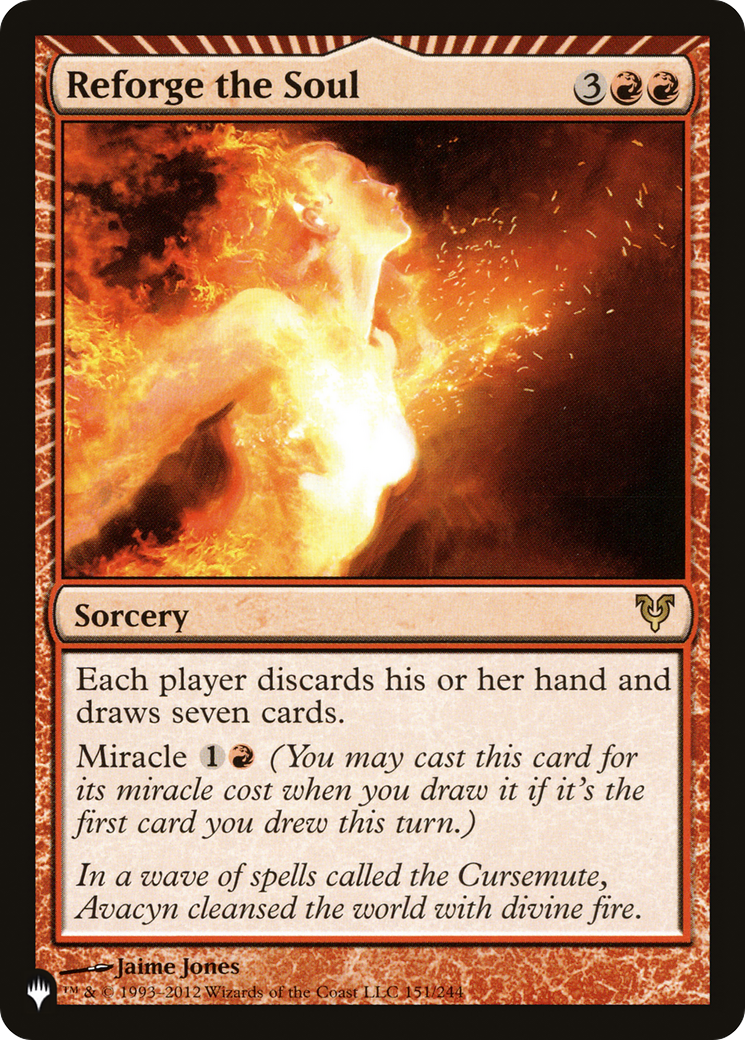 Reforge the Soul [The List] - The Mythic Store | 24h Order Processing