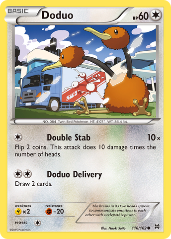 Doduo (116/162) [XY: BREAKthrough] - The Mythic Store | 24h Order Processing