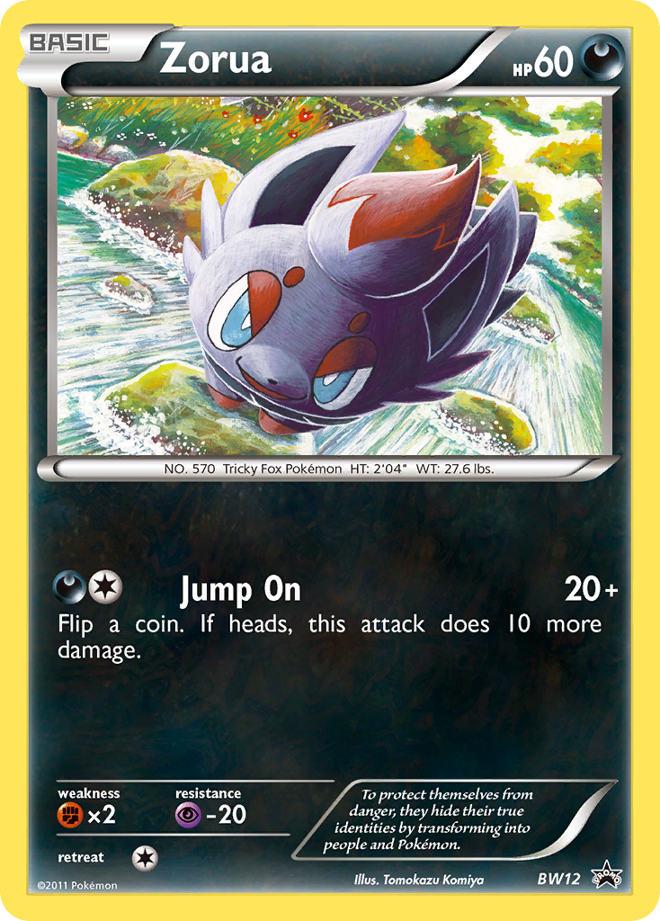 Zorua (BW12) [Black & White: Black Star Promos] - The Mythic Store | 24h Order Processing