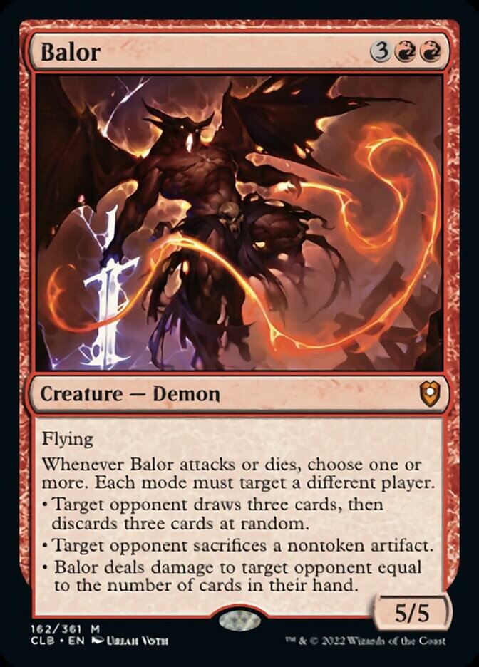Balor [Commander Legends: Battle for Baldur's Gate] - The Mythic Store | 24h Order Processing