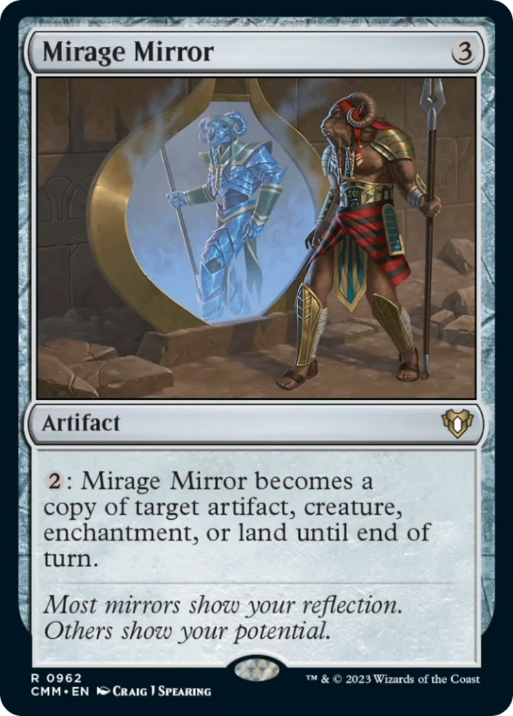 Mirage Mirror [Commander Masters] - The Mythic Store | 24h Order Processing