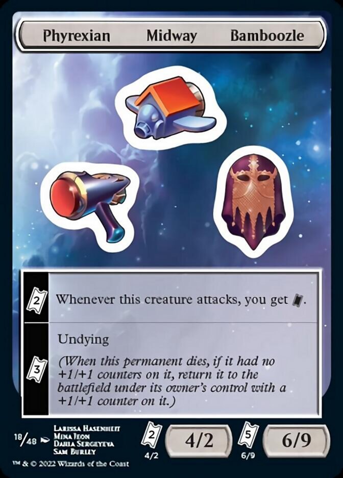 Phyrexian Midway Bamboozle [Unfinity Stickers] - The Mythic Store | 24h Order Processing