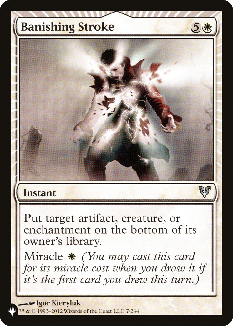 Banishing Stroke [The List] - The Mythic Store | 24h Order Processing