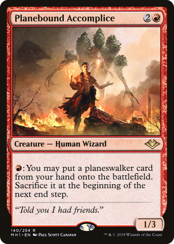 Planebound Accomplice [Modern Horizons] - The Mythic Store | 24h Order Processing