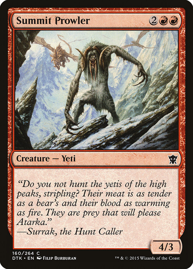 Summit Prowler [Dragons of Tarkir] - The Mythic Store | 24h Order Processing