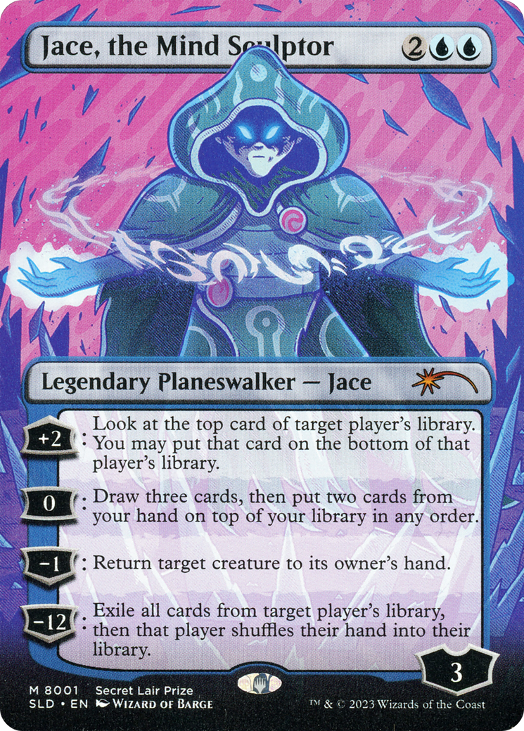 Jace, the Mind Sculptor (Borderless) [Secret Lair Drop Promos] - The Mythic Store | 24h Order Processing