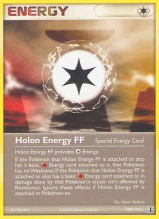 Holon Energy FF (104/113) (Stamped) [EX: Delta Species] - The Mythic Store | 24h Order Processing