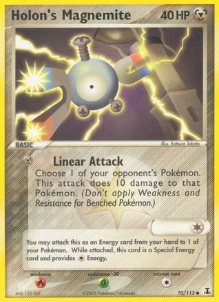 Holon's Magnemite (70/113) [EX: Delta Species] - The Mythic Store | 24h Order Processing