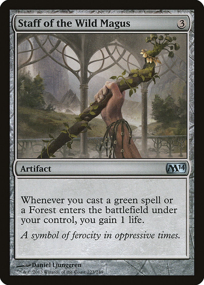 Staff of the Wild Magus [Magic 2014] - The Mythic Store | 24h Order Processing