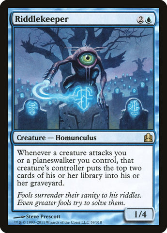 Riddlekeeper [Commander 2011] - The Mythic Store | 24h Order Processing