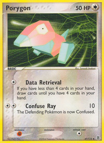 Porygon (47/112) [EX: FireRed & LeafGreen] - The Mythic Store | 24h Order Processing