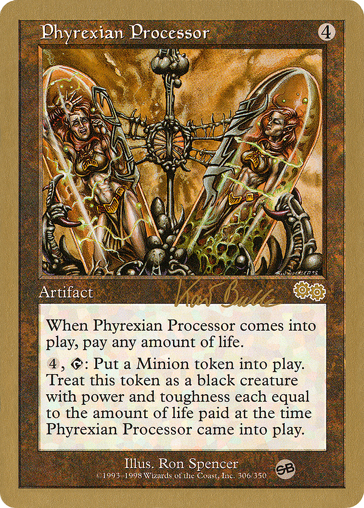 Phyrexian Processor (Kai Budde) (SB) [World Championship Decks 1999] - The Mythic Store | 24h Order Processing