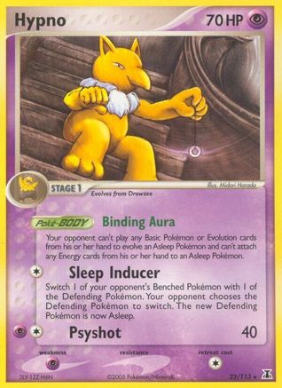 Hypno (23/113) (Stamped) [EX: Delta Species] - The Mythic Store | 24h Order Processing