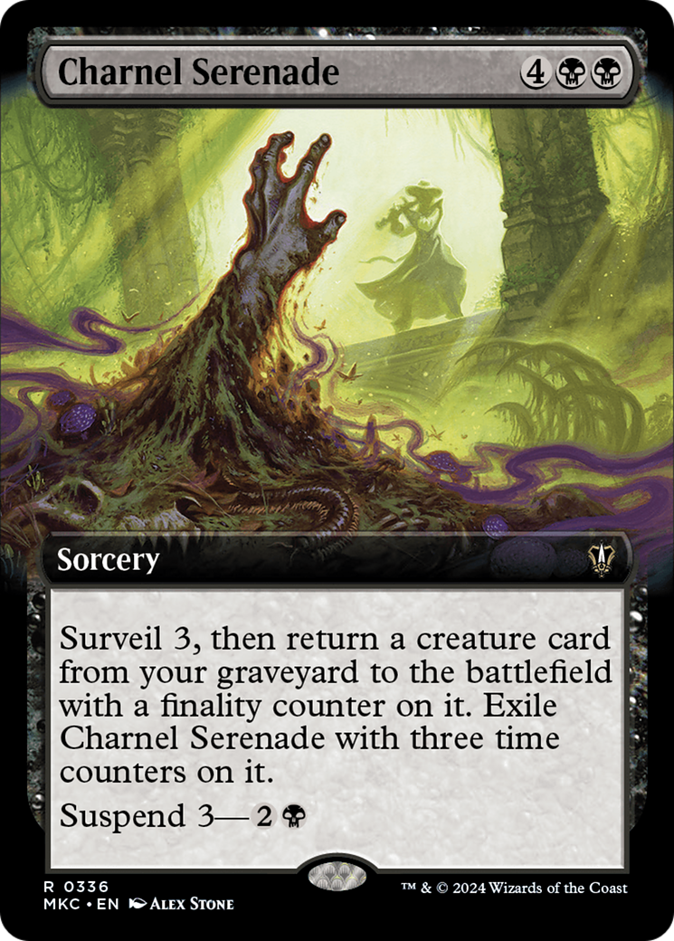 Charnel Serenade (Extended Art) [Murders at Karlov Manor Commander] - The Mythic Store | 24h Order Processing