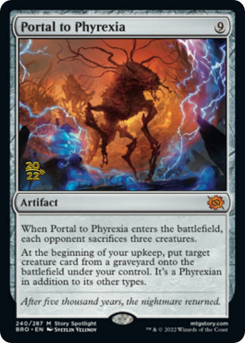 Portal to Phyrexia [The Brothers' War Prerelease Promos] - The Mythic Store | 24h Order Processing