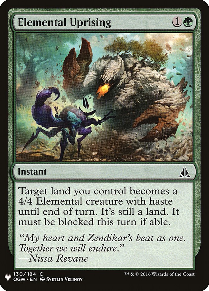 Elemental Uprising [Mystery Booster] - The Mythic Store | 24h Order Processing