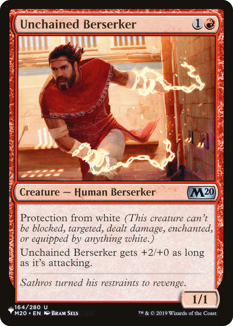 Unchained Berserker [The List Reprints] - The Mythic Store | 24h Order Processing