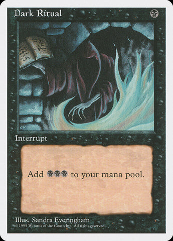 Dark Ritual [Fourth Edition] - The Mythic Store | 24h Order Processing