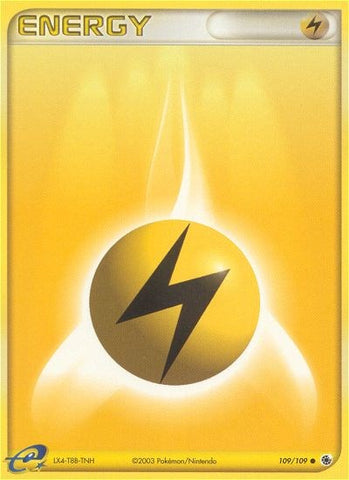 Lightning Energy (109/109) [EX: Ruby & Sapphire] - The Mythic Store | 24h Order Processing