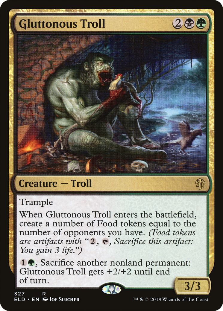 Gluttonous Troll [Throne of Eldraine] - The Mythic Store | 24h Order Processing