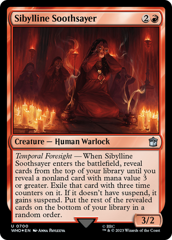 Sibylline Soothsayer (Surge Foil) [Doctor Who] - The Mythic Store | 24h Order Processing