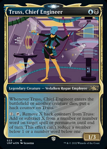 Truss, Chief Engineer (Showcase) (Galaxy Foil) [Unfinity] - The Mythic Store | 24h Order Processing